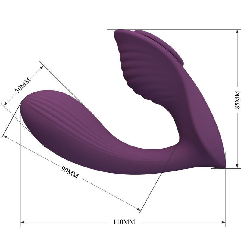 PRETTY LOVE - FRANZ MASSAGER E VIBRADOR APLICATIVO GRATUITO ROXO - Image 5