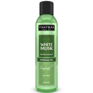 INTIMATELINE - TANTRAS LOVE OIL MUSK BRANCO 150 ML