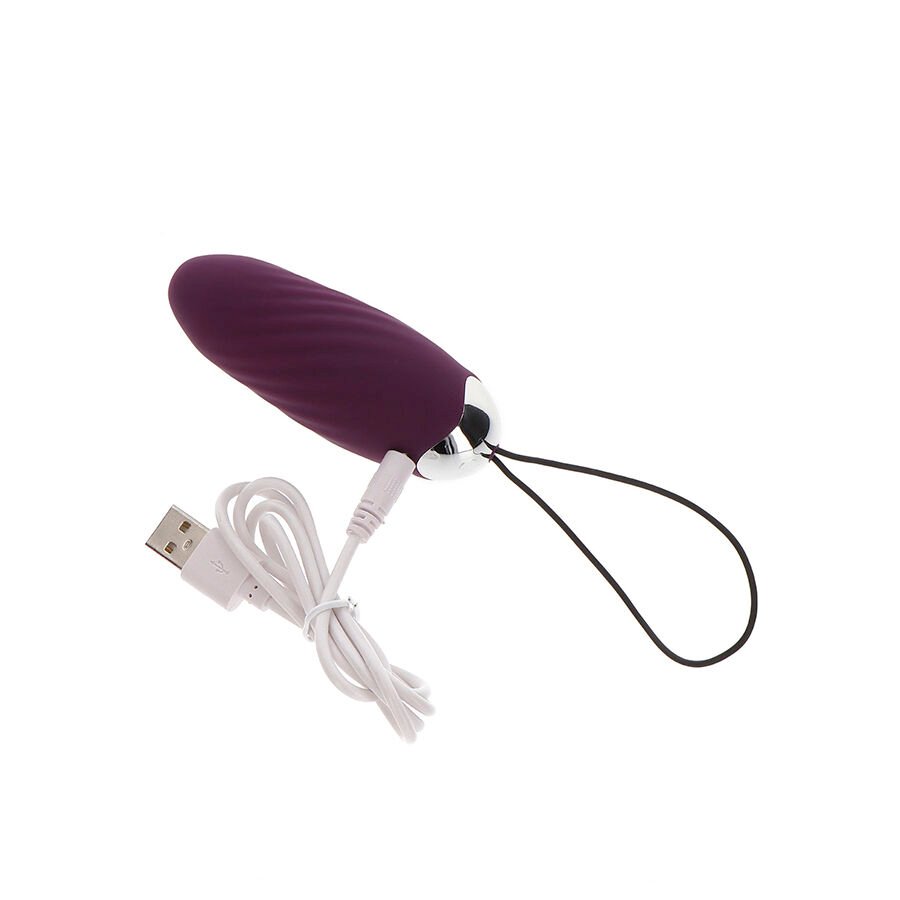 TOYJOY - FELICIDADE KNOCK KNOCK EGGSTAVAGANT VIBRADOR CONTROLE REMOTO ROXO - Image 4