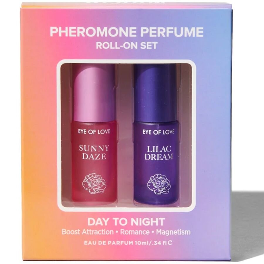 EYE OF LOVE - BLOOM DIA PARA NOITE FEROMÔNIO ROLL-ON PERFUME CONJUNTO 2 X 5 ML - Image 2