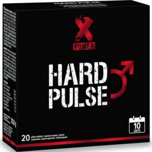XPOWER - TRATAMENTO EXPRESSO HARD PULSE: EREÇÃO E RESISTÊNCIA POR 10 DIAS - 20 CÁPSULAS
