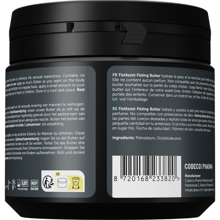 COBECO - FIST ASSIST BUTTER LUBRIFICANTE À BASE DE ÓLEO 500 ML - Image 2