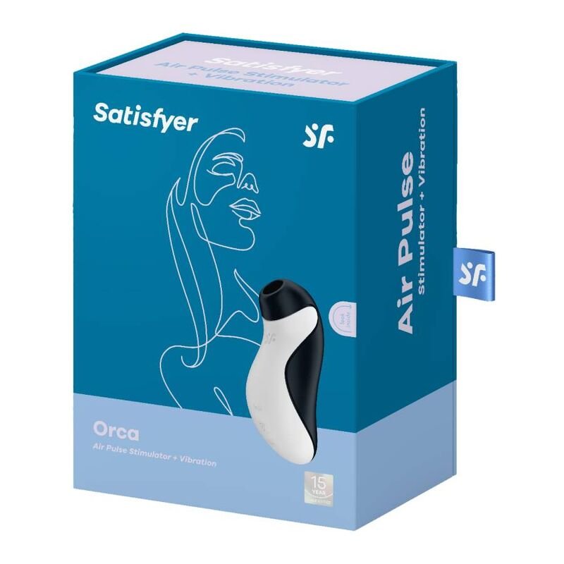 SATISFYER - ESTIMULADOR DE PULSO DE AR ORCA + VIBRAO - Image 6