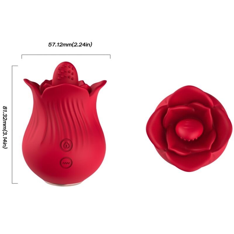 ARMONY - VIBRADOR E ESTIMULADOR ROSA VERMELHO - Image 4