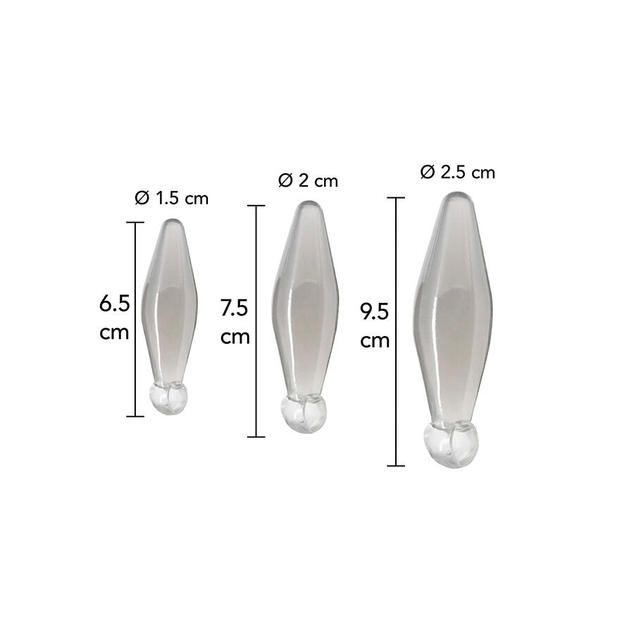 TOYJOY - ANAL PLAY FINGER RIMMER 3 PEÇAS TRANSPARENTE - Image 2