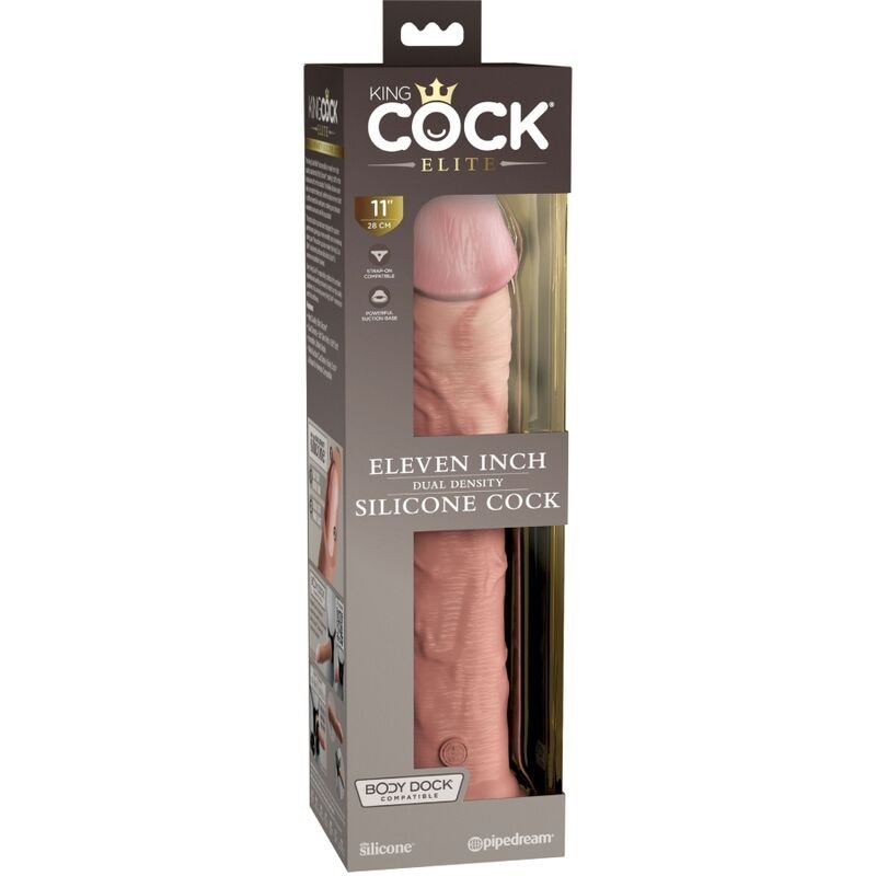 KING COCK - ELITE DILDO SILICONE REALISTA 28 CM - Image 6