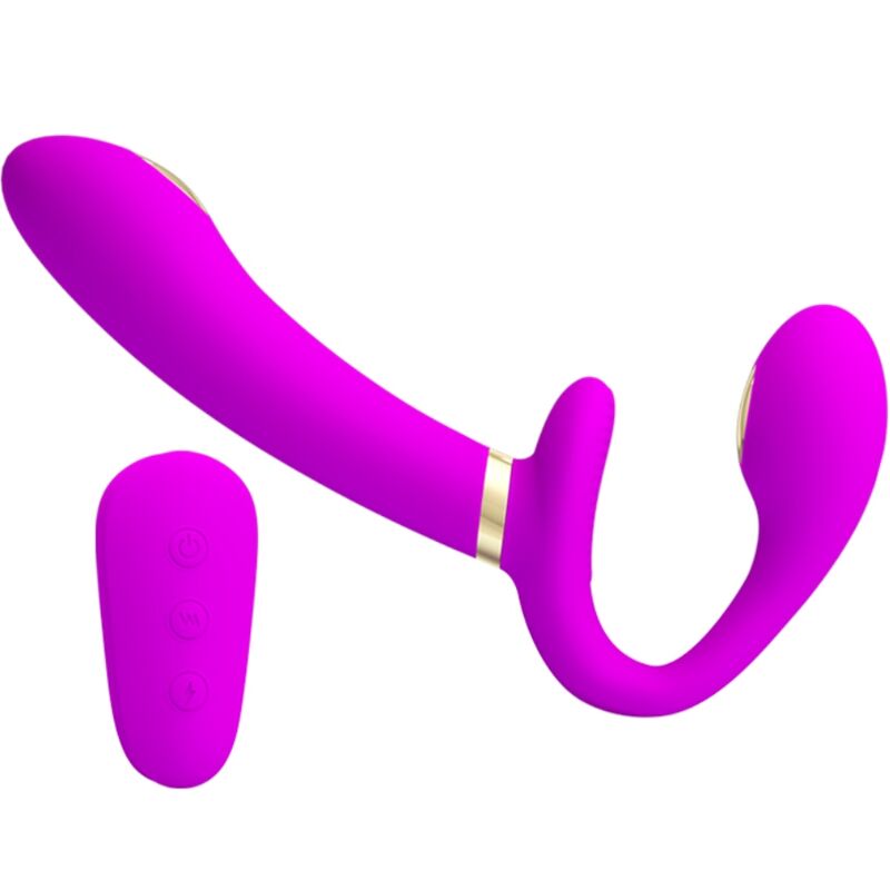 PRETTY LOVE - THUNDERBIRD VIBRADOR DUPLO COM CONTROLE REMOTO ROXO - Image 2