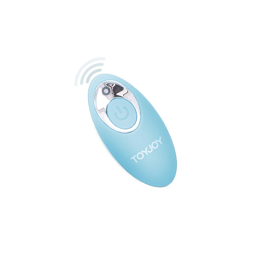 TOYJOY - FELICIDADE, EU ESTOU TÃO EXCITADO VIBRADOR COM CONTROLE REMOTO AZUL - Image 3