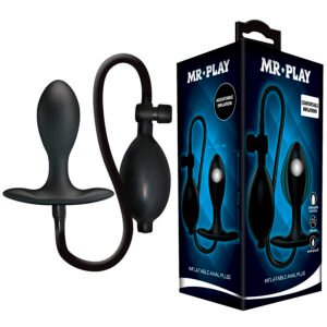 MR PLAY - PLUG ANAL INFLÁVEL AJUSTÁVEL