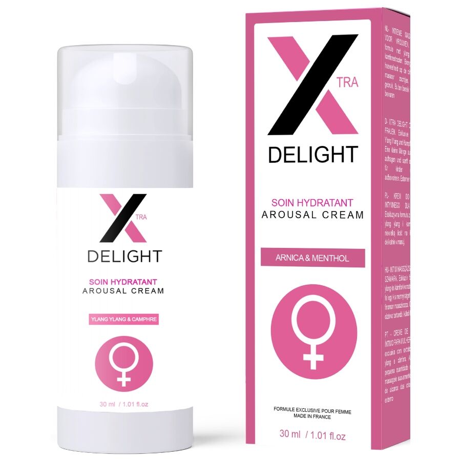 RUF - CREME DE EXCITAO X DELIGHT PARA O CLITÓRIS