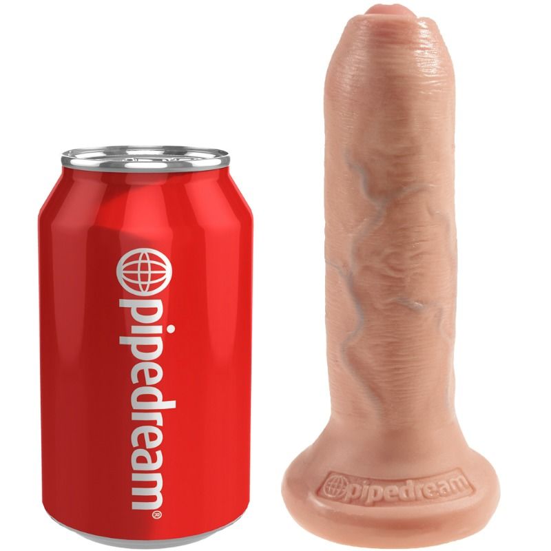 KING COCK - DILDO REALÍSTICO CARNE SEM CORTES 15 CM - Image 4