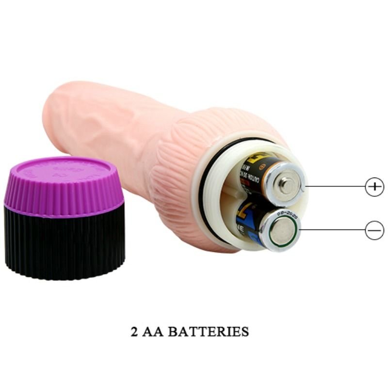 BAILE - ADOUR CLUB VIBRADOR REALÍSTICO BASE LARGA 22 CM - Image 5