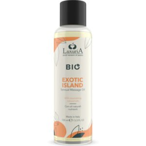 INTIMATELINE LUXURIA - ÓLEO DE MASSAGEM BIO EXOTIC ISLAND 100 ML