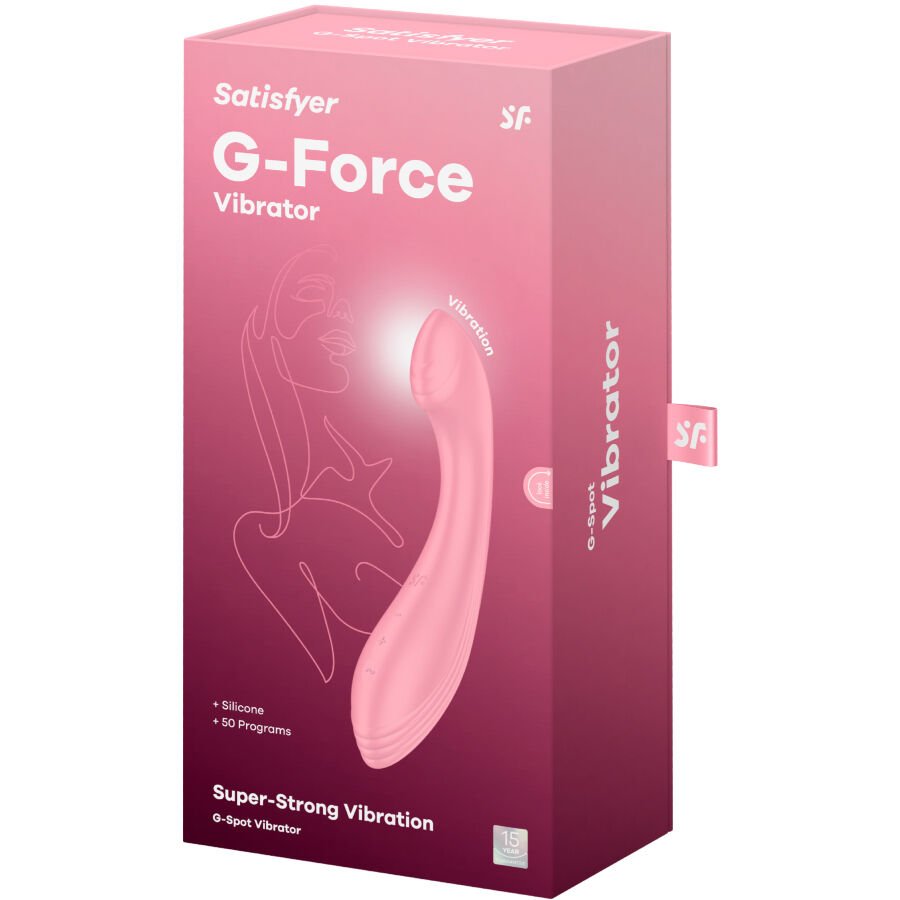 SATISFYER - G-FORCE ESTIMULADOR VIBRADOR G-SPOT ROSA - Image 6