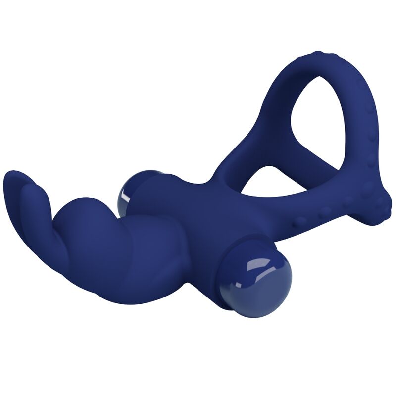 PRETTY LOVE - LUCHITO ANEL VIBRANTE DUPLO COELHO AZUL - Image 5