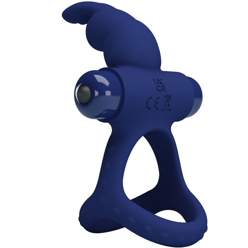 PRETTY LOVE - LUCHITO ANEL VIBRANTE DUPLO COELHO AZUL - Image 3