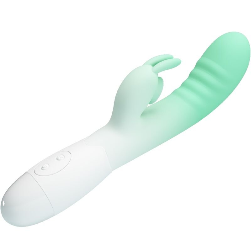 PRETTY LOVE - VIBRADOR CERBERUS RABBIT 30 VIBRAÇÕES VERDE - Image 4