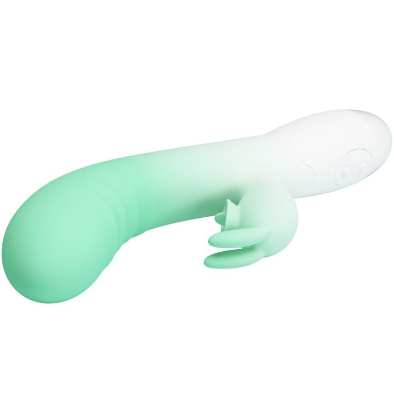 PRETTY LOVE - VIBRADOR CERBERUS RABBIT 30 VIBRAÇÕES VERDE - Image 5