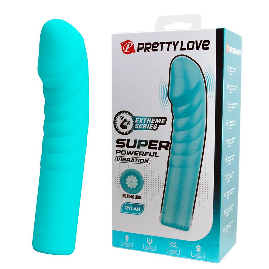 PRETTY LOVE - RYLAN VIBRADOR AZUL PARA PONTO G