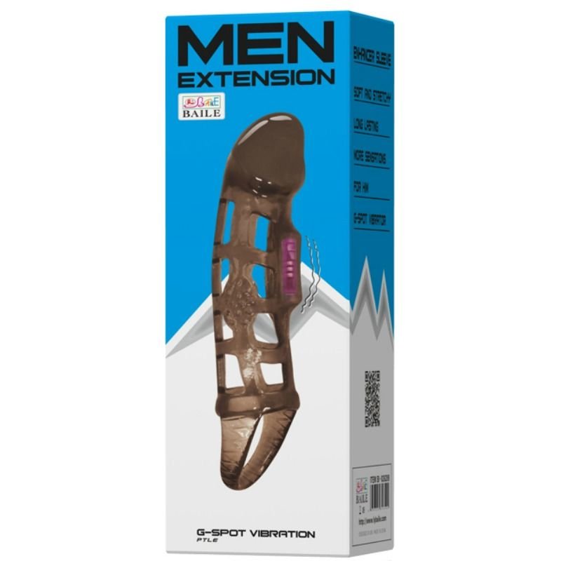 BAILE - MANGA DE EXTENSO DO PÊNIS COM VIBRAO E ALA 13.5 CM - Image 2
