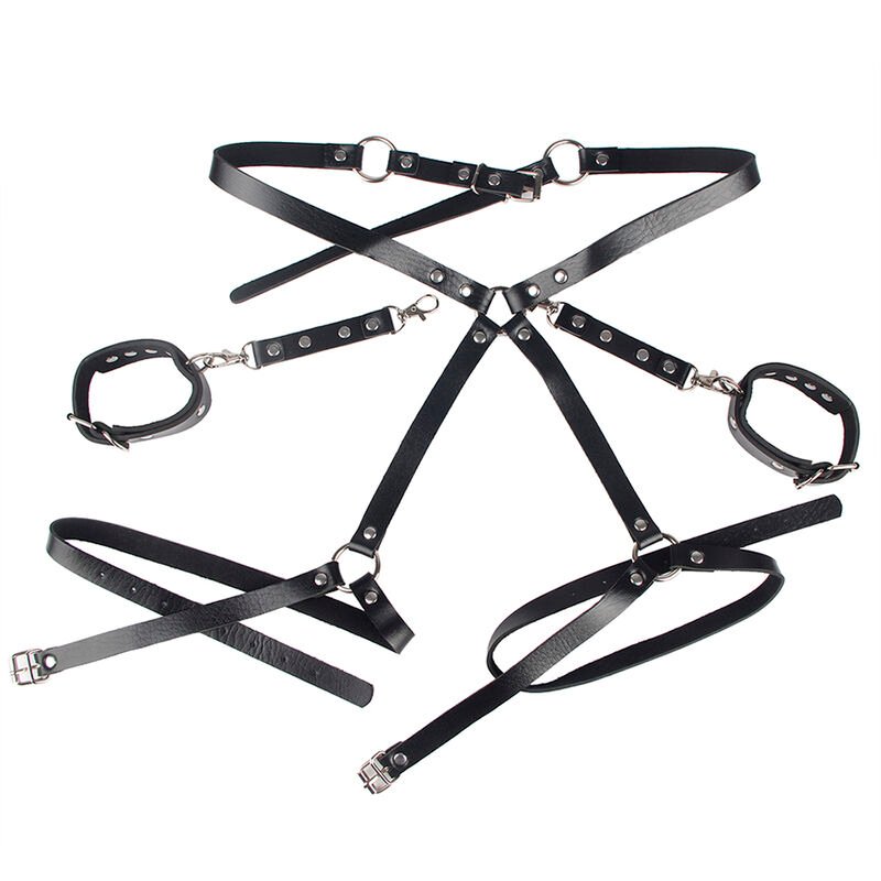SUBBLIME - 953690 ALGEMAS COM CINTO DE BONDAGE PRETO TAMANHO ÚNICO - Image 4