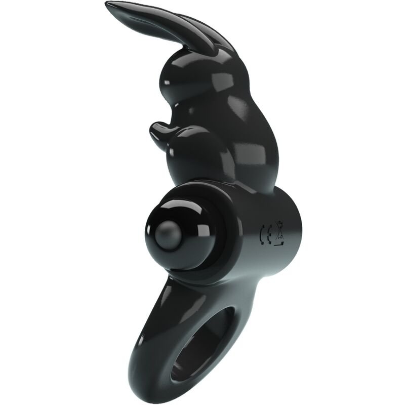 PRETTY LOVE - ANEL VIBRADOR COELHO ANEL EXCITANTE 10 VIBRAÇÕES PRETO - Image 2