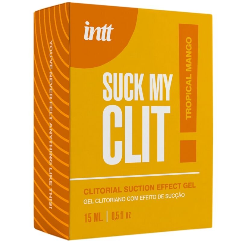 INTT - SUCK MY CLIT GEL COM EFEITO DE SUCÇÃO MANGA TROPICAL 15 ML - Image 4