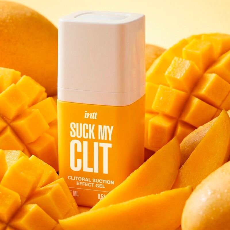 INTT - SUCK MY CLIT GEL COM EFEITO DE SUCÇÃO MANGA TROPICAL 15 ML - Image 5