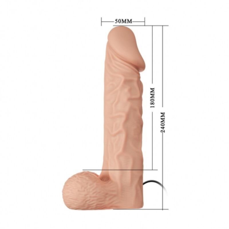 BAILE - ARNÊS DE ULTRA PASSIONATE 24 CM NATURAL - Image 4