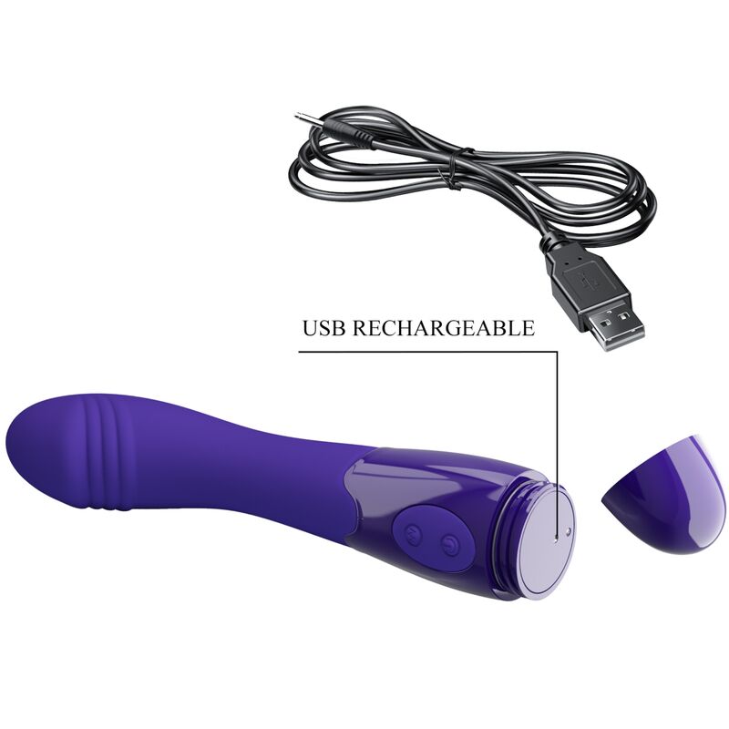 PRETTY LOVE - ELEMENTAL YOUTH VIOLETA VIBRADOR DILDO - Image 6