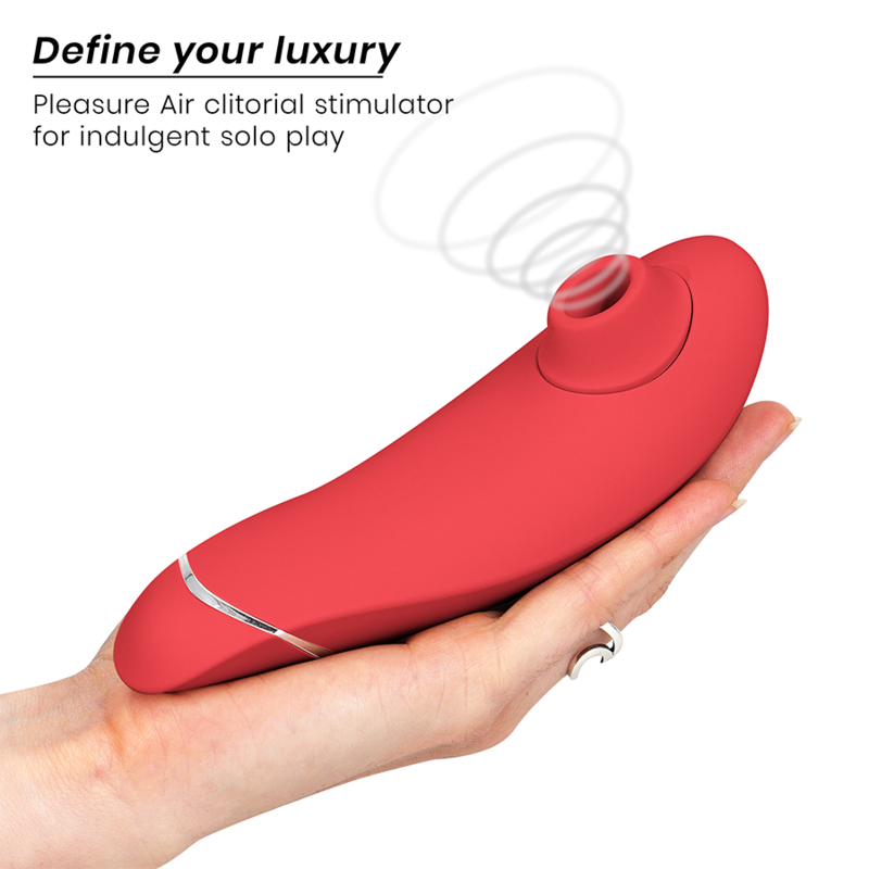 WOMANIZER - PREMIUM 2 ESTIMULADOR CLITORIAL RASPBERRY - Image 3