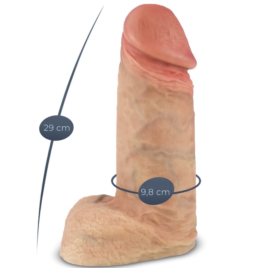 SILEXD - MODELO 1 PÊNIS REALISTA DE SILICONE XTREME PREMIUM 28 CM - Image 5