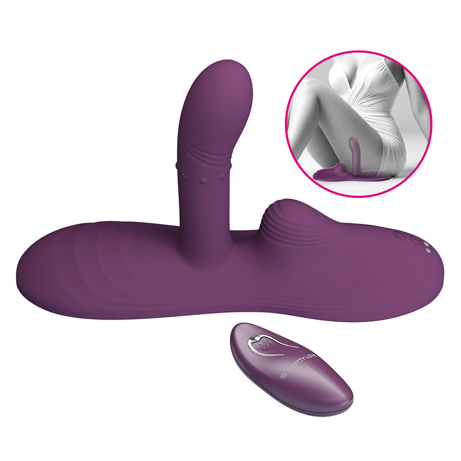 PRETTY LOVE - LUKA VIBRADOR DE SENTADO COM EFEITO DE CALOR E CONTROLE REMOTO - Image 4