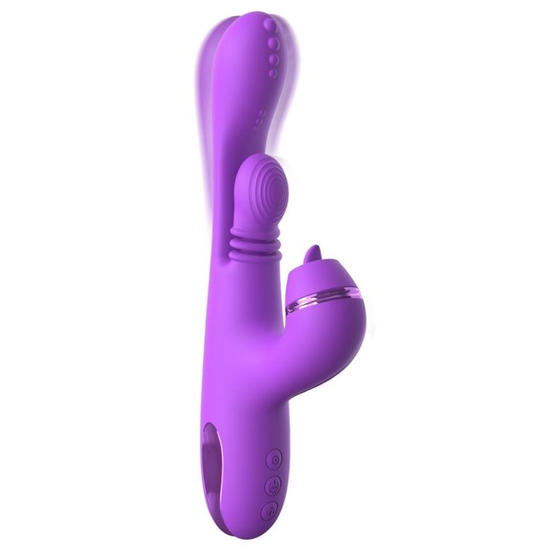 FANTASY FOR HER - VIBRADOR COELHO INTIMOTION PULSE PRO VIBE ROXO - Image 5