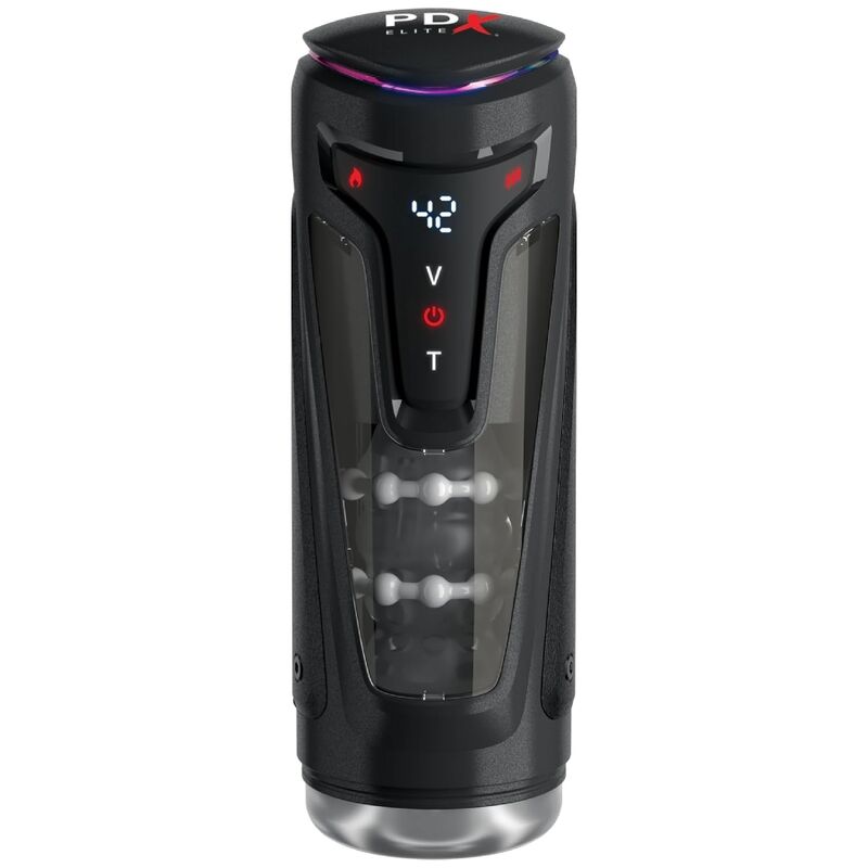 PDX ELITE - MOTO-BATOR PRO MASTURBADOR AUTOMÁTICO COM VIBRAÇÃO E AQUECIMENTO 26,5 CM - Image 2