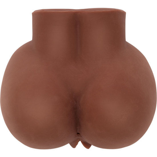 ACT - MASTURBADOR REALÍSTICO BIG ASS COM VIBRADOR MARROM - Image 4