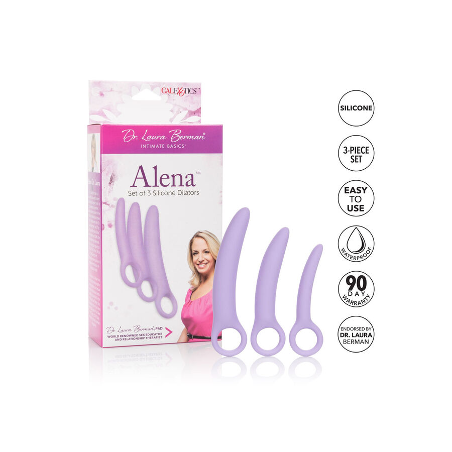 CALEXOTICS - DR LAURA BERMAN ALENA CONJUNTO DE 3 DILATADORES DE SILICONE - Image 4
