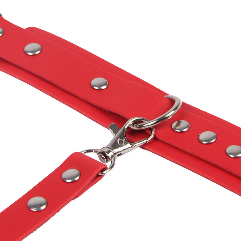 SUBBLIME - 953706 ALGEMAS COM CINTO BONDAGE VERMELHO TAMANHO ÚNICO - Image 6