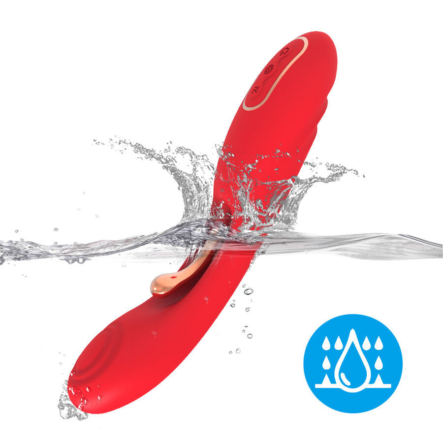 ARMONY - VIBRADOR COM LÍNGUA OSCILANTE VERMELHO - Image 5