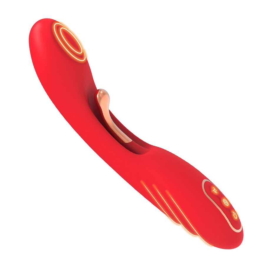 ARMONY - VIBRADOR COM LÍNGUA OSCILANTE VERMELHO - Image 6