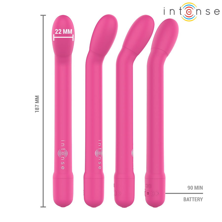 INTENSE - ESTIMULADOR DE PONTO G RECARREGÁVEL KARLIE ROSA - Image 3