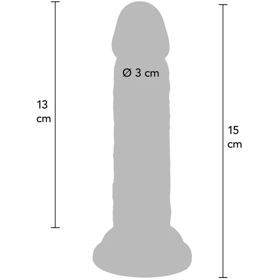 GET REAL - PÊNIS REALISTA DE LUXO 15 CM - Image 4
