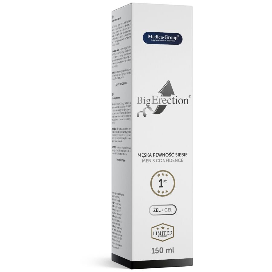 MEDICA GROUP - GEL ÍNTIMO PARA EREÇÃO MASCULINA BIG ERECTION 150 ML - Image 3