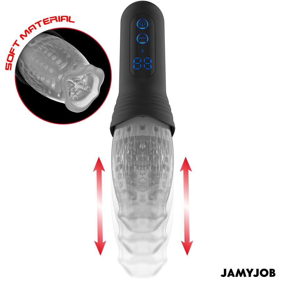 JAMYJOB - MASTURBADOR BLOW-R COM EMPURRAÇÃO E ROTAÇÃO - Image 4