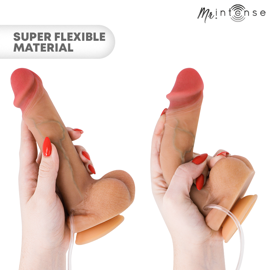 MR INTENSE - DANNY, DILDO EJACULANTE DE SILICONE, 20,5 CM - Ø - 4 CM - Image 5