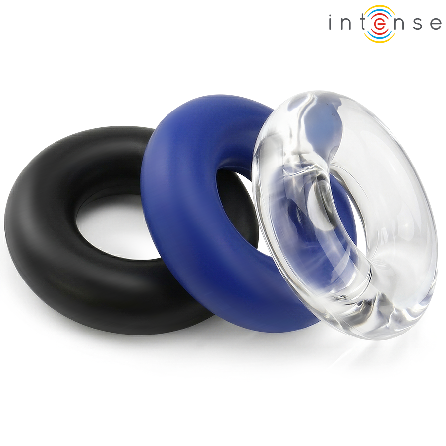 INTENSE - CONJUNTO DE 3 ANÉIS PENIANOS EM CORES VARIADAS - Image 4