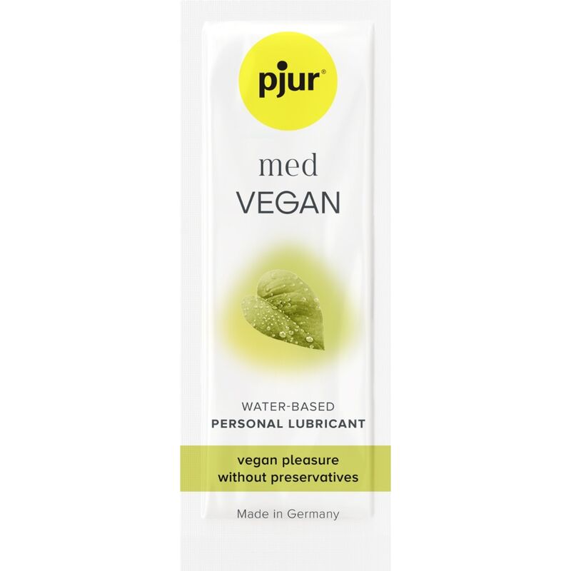 PJUR - MED VEGAN GLIDE LUBRIFICANTE BASE DE GUA 2 ML