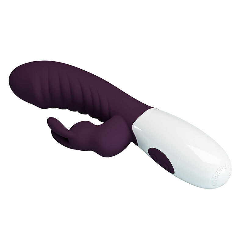PRETTY LOVE - VIBRADOR COELHO NAUGHTY BUNNY COM 30 FUNÇÕES - ROXO - Image 6