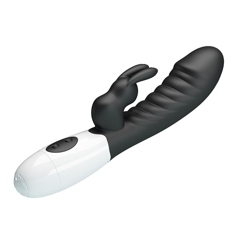 PRETTY LOVE - VIBRADOR COELHO NAUGHTY BUNNY COM 30 FUNÇÕES PRETO - Image 3
