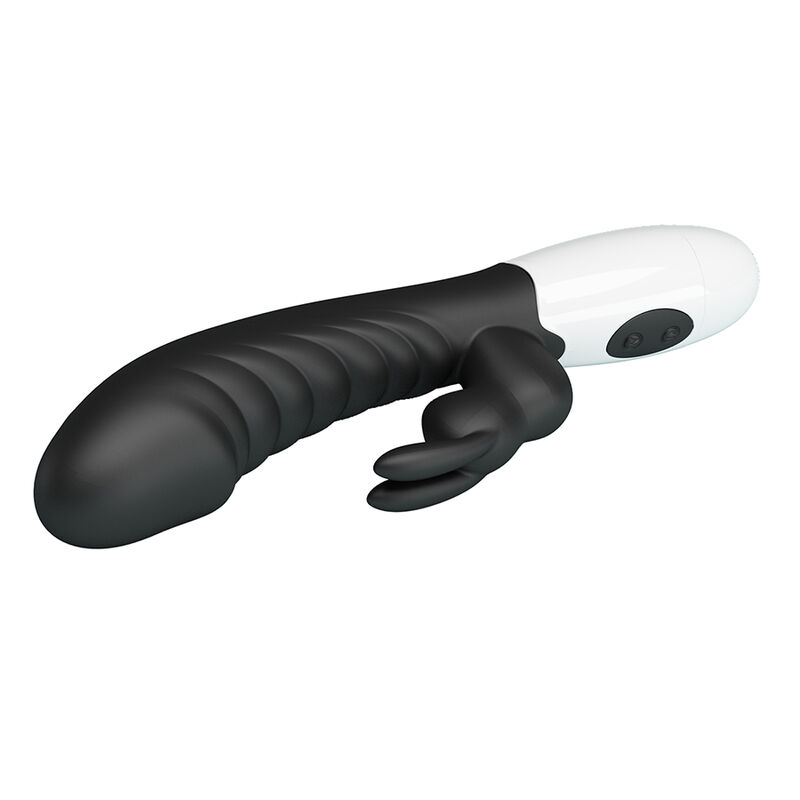 PRETTY LOVE - VIBRADOR COELHO NAUGHTY BUNNY COM 30 FUNÇÕES PRETO - Image 4